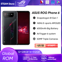 Globalny ROM ASUS ROG telefon 6 wielojęzyczny Snapdragon 8 + Gen 1 6000mAh bateria 165Hz AMOLED ROG 6 5G telefon gry Google Play Store 1